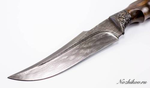 3810  Авторский Нож из Дамаска №24 фото 8