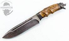 Туристический нож Noname из Дамаска №63