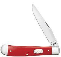 Нож перочинный ZIPPO Red Synthetic Smooth Trapper