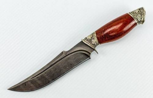 1239  Авторский Нож из Дамаска №25