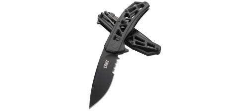 5891 CRKT Gusset™ Black with Triple Point™ Serrations фото 11
