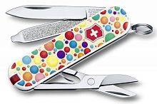 Перочинный нож Victorinox Нож перочинныйClassic Color up your life 0.6223.L1403 58мм 7 функций дизайн Раскрась