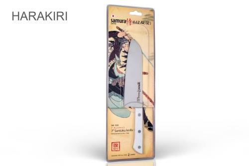 2011 Samura Нож кухонный овощной накири"HARAKIRI" (SHR-0043W) 170 мм фото 5