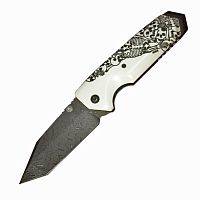 Складной нож Нож складной Hogue EX-02 Tanto Custom Skulls & Bones можно купить по цене .                            