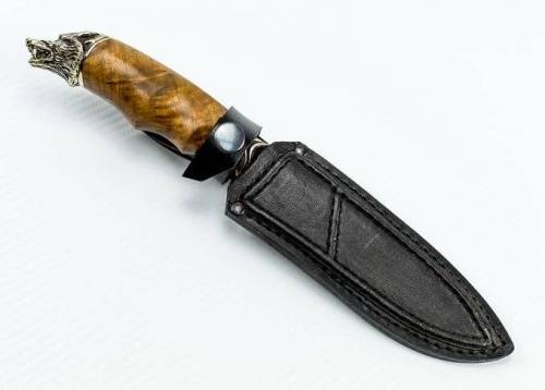 1239  Авторский Нож из Дамаска №3 фото 5