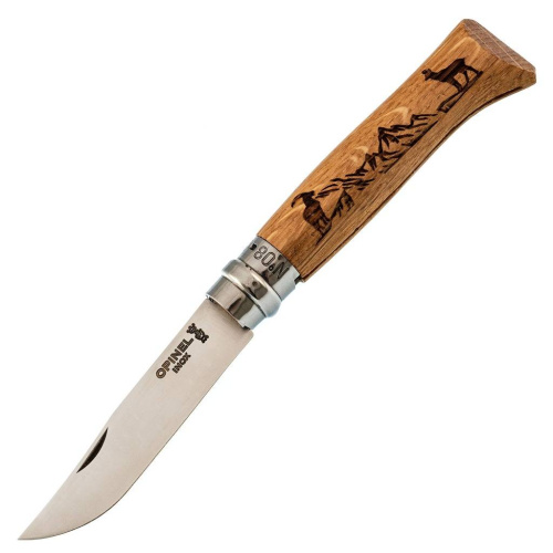Складной нож Opinel Opinel №8 VRI Animalia Chamois Складной нож Opinel Opinel №8 VRI Animalia Chamois