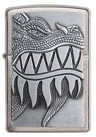 Зажигалка ZIPPO Classic с покрытием Brushed Chrome