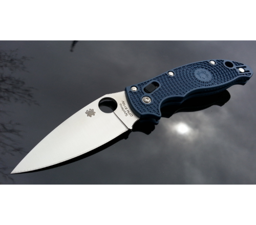 Складной нож Spyderco Manix 2 Lightweight Dark Blue 101PDBL2 фото 3 Складной нож Spyderco Manix 2 Lightweight Dark Blue 101PDBL2 фото 3
