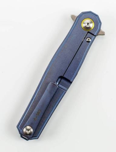 5891 ch outdoor knife CH3505 Blue сталь S35VN фото 5