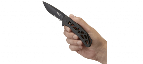 5891 CRKT Gusset™ Black with Triple Point™ Serrations фото 9